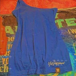 Blue dress